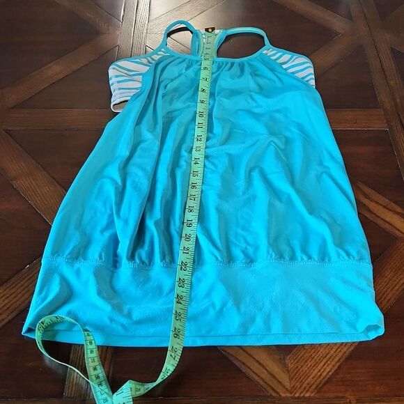 Lululemon No Limits Tank Spry Blue 4 - Picture 9 of 10